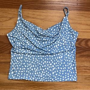 urban outfitters cowl neck tank top